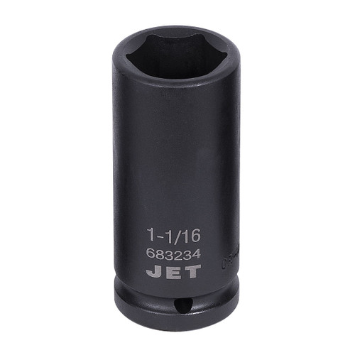 JET 683234 Impact Socket, 3/4 in, 1-1/16 in Deep Socket, 6 Points