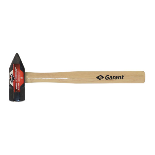 Garant 78092 Blacksmith Hammer, 15 in OAL, Machined Striking Face, 3 lb Drop-Forged/Tempered Steel Head, Hickory Handle