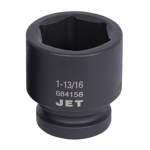 JET 684158 Impact Socket, 1 in, 1-13/16 in Regular Socket, 6 Points