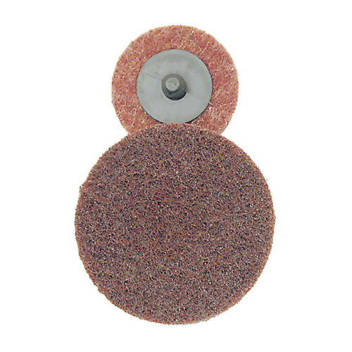 JET 502259 High Performance Surface Conditioning Disc, 2 in Dia Disc, Coarse Grade, Aluminum Oxide Abrasive, Roll-On Attachment