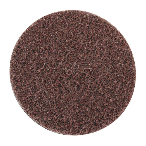 JET 502262 High Performance Surface Conditioning Disc, 3 in Dia Disc, Medium Grade, Aluminum Oxide Abrasive, Roll-On Attachment
