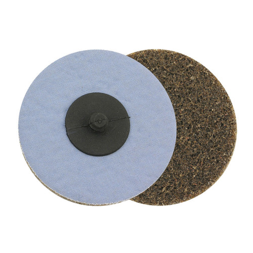 JET 502264 High Performance Surface Conditioning Disc, 3 in Dia Disc, Coarse Grade, Aluminum Oxide Abrasive, Roll-On Attachment