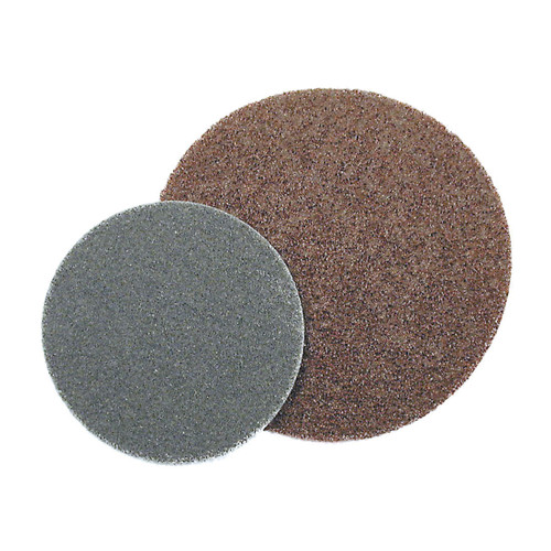 JET 502277 High Performance Hook and Loop Surface Conditioning Disc, 5 in Dia Disc, Medium Grade, Aluminum Oxide Abrasive, Gripper Attachment