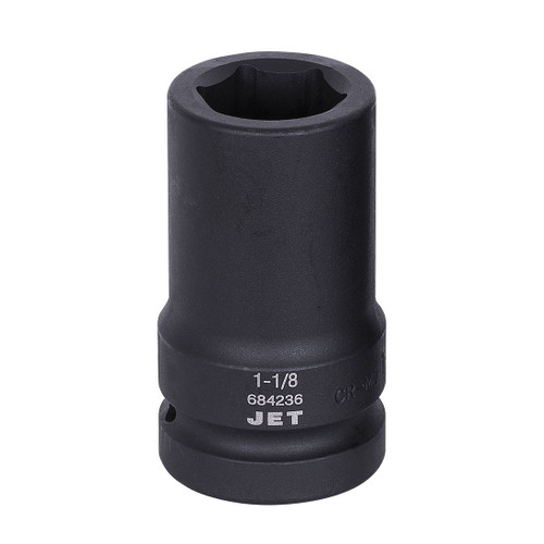 JET 684236 Impact Socket, 1 in, 1-1/8 in Deep Socket, 6 Points