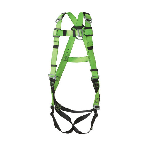 SAFETY HARNESS CONTRACTOR SERIES - CLASS AE - BUCKLE TYPE: CHEST PASS-THRU / LEGS PASS-THRU / TORSO FRICTION - UNIVERSAL SIZE