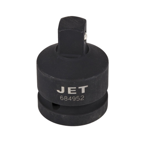 JET 684952 Socket Adapter, 3/4 in Male Drive, 1 in Female Drive, ANSI Specified, US Federal Specification GGG-W-660A, Chrome Molybdenum Steel