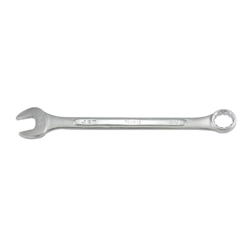 JET 700512 Raised Panel Combination Wrench, 15/16 in Wrench, Chrome Vanadium Steel, ANSI Specified