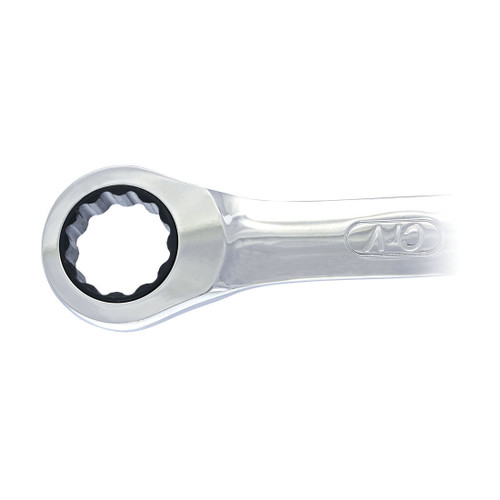 JET 701112 Non-Reversing Combination Wrench, 15/16 in Wrench, 12 Points, 6140 Chrome Vanadium Steel, Fully Polished, ANSI Specified