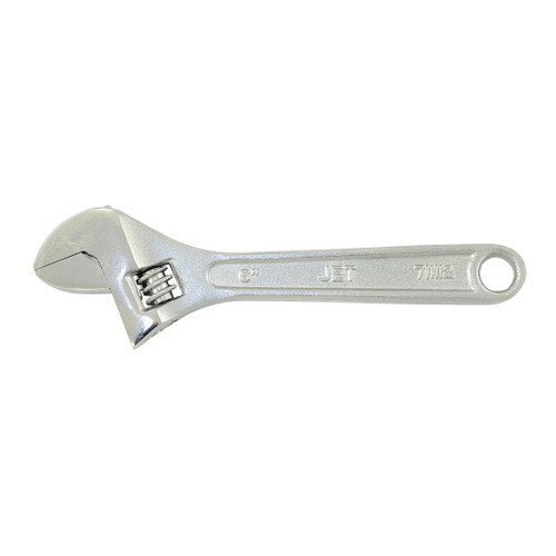 JET 711112 Standard Duty Adjustable Wrench, 3/4 in, 6 in OAL, Chrome Vanadium Steel