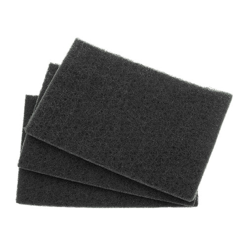 JET 599002 High Performance Non-Woven Abrasive Hand Pad, 9 in L, 6 in W/Dia, Medium Grade