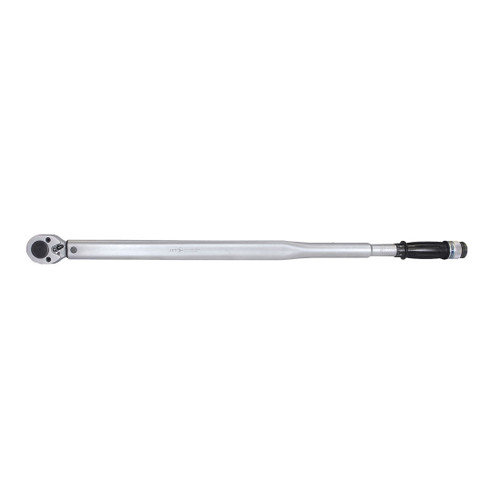 JET 718918 JTW Torque Wrench, 3/4 in Drive, 100 to 600 ft-lb, Reversible Ratchet Head, 43 in OAL, ANSI Specified, BSEN 26789-1994, US Government Federal Specification GGG-W-00686C