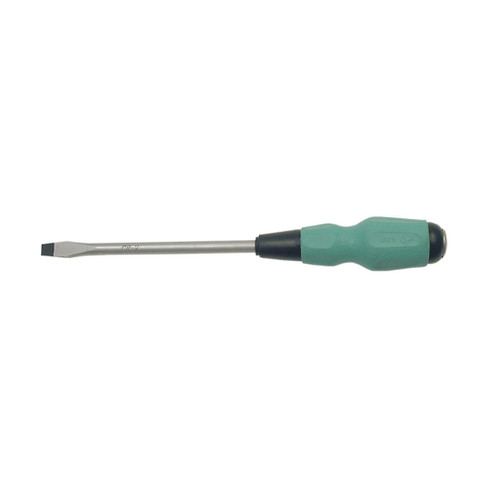 JET 720404 TORQUE DRIVE PLUS Screwdriver, 1/4 in Slotted Point, Chrome Vanadium Steel Shank, 4 in OAL, Canadian Government Specification CDA39-GP-17C, US Federal Specification GGG-S-121E