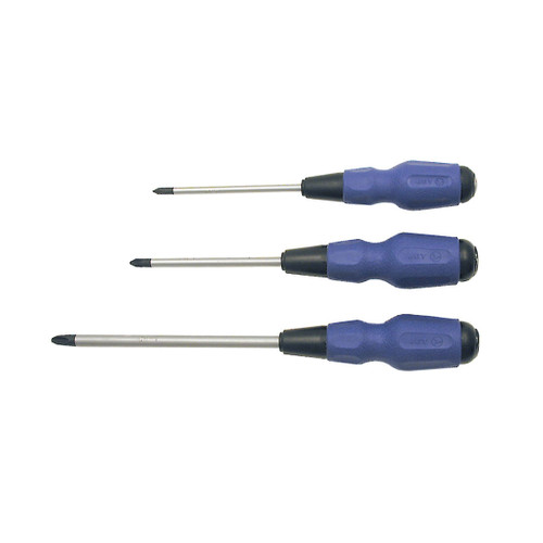 JET 720423 TORQUE DRIVE Screwdriver, #3 Phillips Point, Chrome Vanadium Steel Shank, 6 in OAL, Canadian Government Specification CDA39-GP-17C, US Federal Specification GGG-S-121E