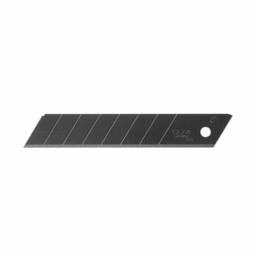 OLFA 9069 Heavy Duty Ultra Sharp Snap-Off Blade, 18 mm 8-Segment, Carbon Steel, Black