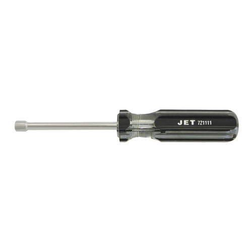 JET 721112 Nut Driver, 1/4 in, Hollow Shank, Jumbo Grip Handle