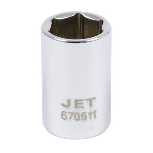 JET 670508 Socket, 1/4 in, 8 mm Regular Socket, 6 Points