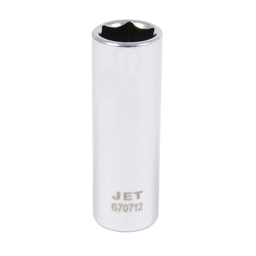 JET 670711 Socket, 1/4 in, 11 mm Deep Socket, 6 Points