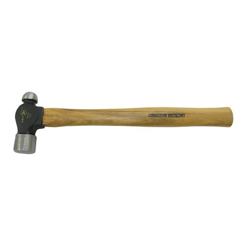 JET 740157 Ball Pein Hammer, 15 in OAL, 32 oz Forged Steel Head, American Hickory Handle