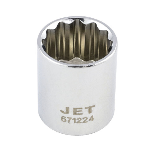 JET 671210 Socket, 3/8 in, 5/16 in Regular Socket, 12 Points