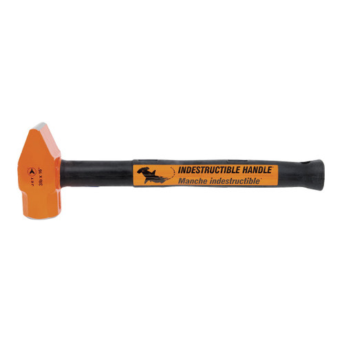 JET 740179 Unbreakable Cross Pein Hammer, 16 in OAL, 3 lb Forged Steel Head, Spring Steel Handle