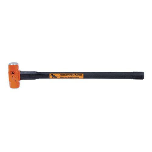 JET 740584 Unbreakable Sledge Hammer, 30 in OAL, 6 lb Forged Steel Head, Spring Steel Handle