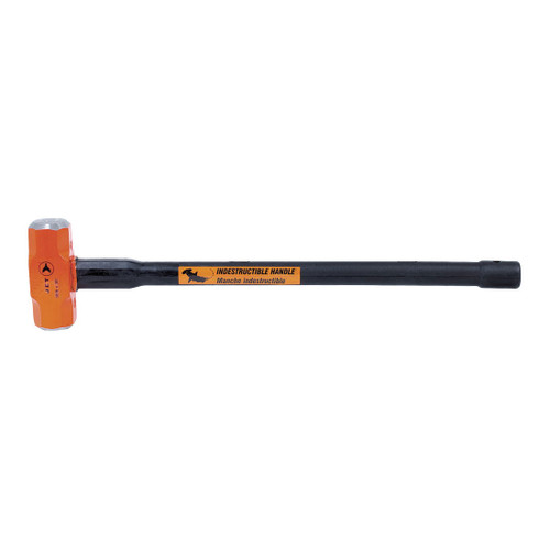 JET 740587 Unbreakable Sledge Hammer, 30 in OAL, 10 lb Forged Steel Head, Spring Steel Handle