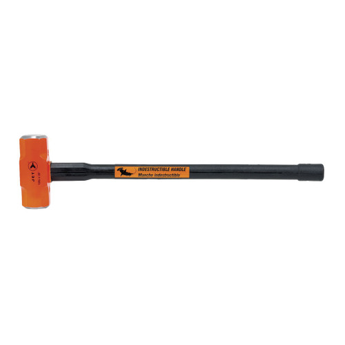 JET 740588 Unbreakable Sledge Hammer, 30 in OAL, 12 lb Forged Steel Head, Spring Steel Handle