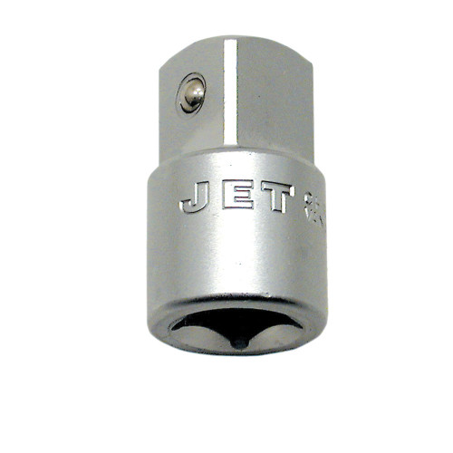 JET 671913 Socket Adapter, 1/4 in Male Drive, 3/8 in Female Drive, ANSI Specified, Canadian Government Specification CDA39-GP-12b, US Federal Specification GGG-W-641E, Chrome Vanadium Steel