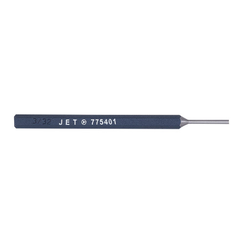 JET 775402 Dual Hardened Pin Punch, 1/8 in, 4-3/4 in OAL, Carbon Steel Tip