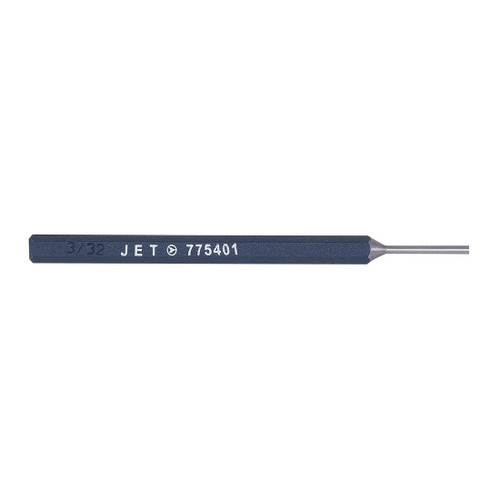 JET 775405 Dual Hardened Pin Punch, 1/4 in, 5-3/4 in OAL, Carbon Steel Tip