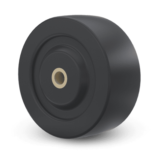 CASTER, SWV, 4"X1", 437S-STEM/BLKSFTRUBR, ALGS1043-437SX1-5/16-SR