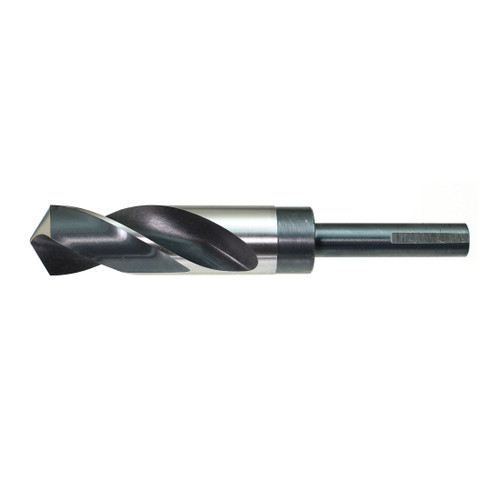 DRILLCO 1000E141 IMPERIAL SILVER AND DEMING DRILL, 41/64 IN DRILL - FRACTION, 0.6406 IN DRILL - DECIMAL INCH, 1/2 IN SHANK, HSS