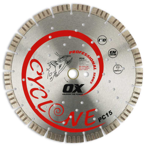 PROFESSIONAL CONCRETE 12" DIAMOND BLADE, FOROX-PC15-12