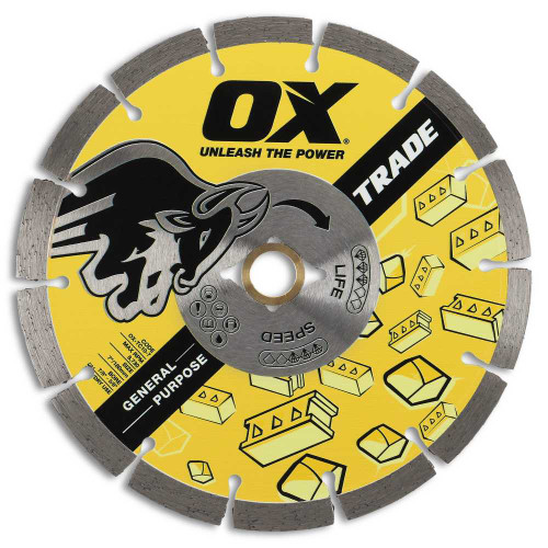 TRADE GENERAL PURPOSE 7" DIAMOND BLADE, FOROX-TC10-7
