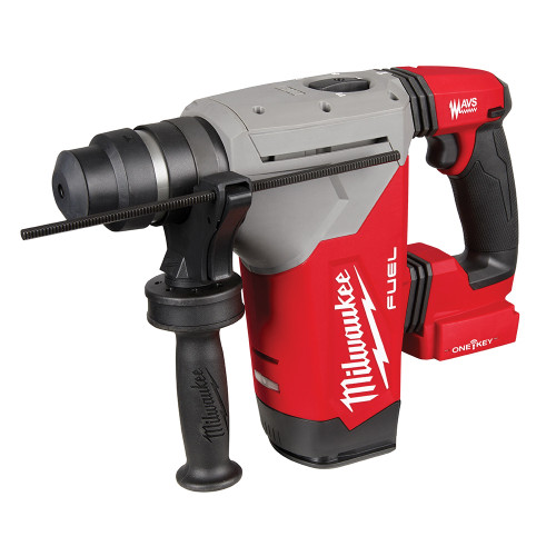 Milwaukee 2915-20 M18 FUEL Cordless Rotary Hammer With ONE-KEY, 1-1/8 in Keyless/SDS Plus Chuck, 18 V, 800 rpm No-Load, Lithium-Ion Battery