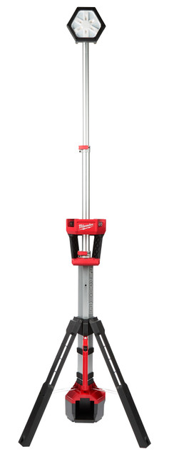 Milwaukee M18 2131-20 Dual Power Cordless Tower Light, 7-1/2 in L x 8 in W x 40-1/2 in H, 18 VDC, LED Lamp