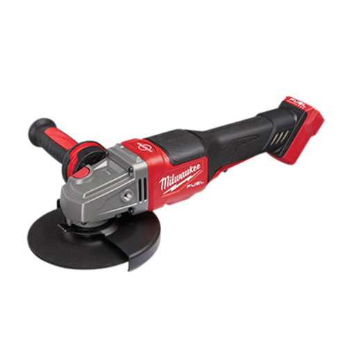 Milwaukee M18 FUEL 2980-20 Braking Small Cordless Angle Grinder With Paddle Switch, 6 in Dia Wheel, 5/8 in Arbor/Shank, 18 V, Lithium-Ion Battery, Paddle Switch