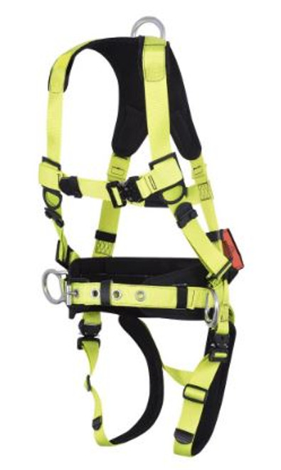 SAFETY HARNESS PEAKPRO PLUS SERIES WITH TRAUMA STRAP - 3D - CLASS AP - BUCKLE TYPE: CHEST STAB LOCK - M