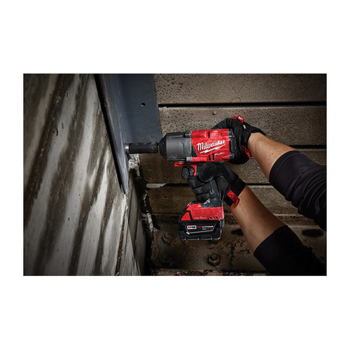 Milwaukee M18 FUEL 2864-20 High Torque Bare Tool Cordless Impact Wrench, 3/4 in 4-Mode Straight Drive, 2100 bpm, 1200/1500 ft-lb Torque, 18 VDC, 8.59 in OAL