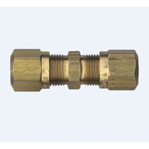 Fairview 1462-6 1400 Union Coupler, 3/8 in Nominal, Tube End Style, Brass