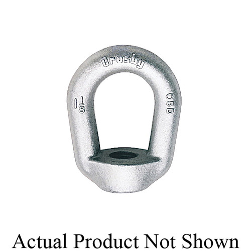 Crosby 1090571 G-400 Eye Nut, 7/8 in, Forged Steel, Hot Dipped Galvanized, 7200 lb Working