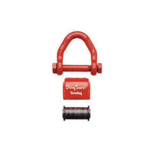 Crosby 1021681 Web Connecting Shackle, 3.25 ton Load, 2 in, 0.63 in Dia