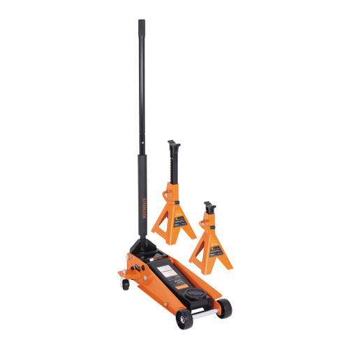 STRONGARM 030420 SERVICE JACK AND VEHICLE STAND, 3-1/2 TON JACK, 4 TON VEHICLE STAND LIFTING