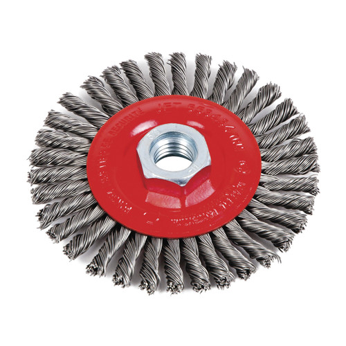 4 X 1/4 X 5/8-11NC STRINGER BEAD BRUSH - HIGH PERFORMANCE