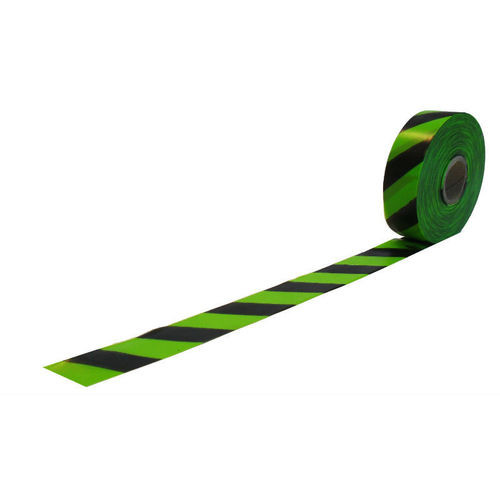 FLAGGING ARCTIC STRIPE LIME/BLACK 1"X125FT