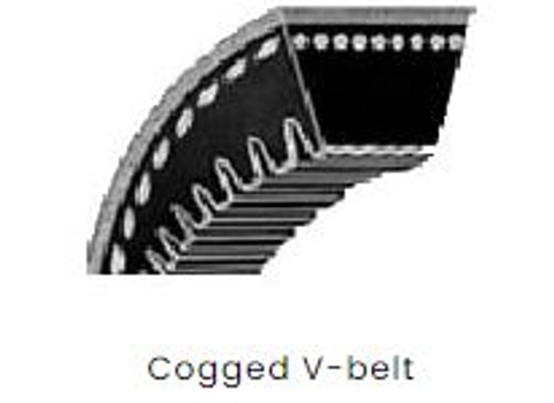 MULTI MOLDED COGGED V-BELT, BX43