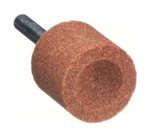 MOUNTED POINT: 1"DIA, A38, ALUMINUM OXIDE, 60GRIT