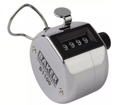 HAND TALLY COUNTER, 4 DIGITS