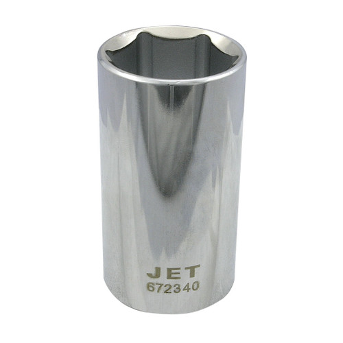 JET 672334 Socket, 1/2 in, 1-1/16 in Deep Socket, 6 Points