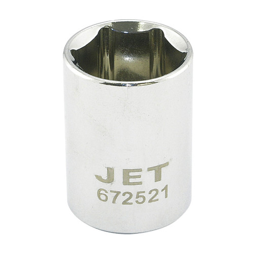 JET 672523 Socket, 1/2 in, 23 mm Regular Socket, 6 Points